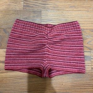 Pink and Red Ballet Dance Shorts
